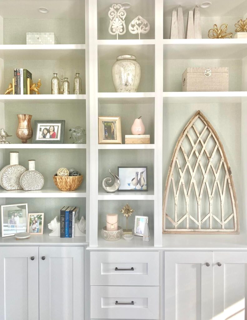Brianne Hendrick Interiors shelves