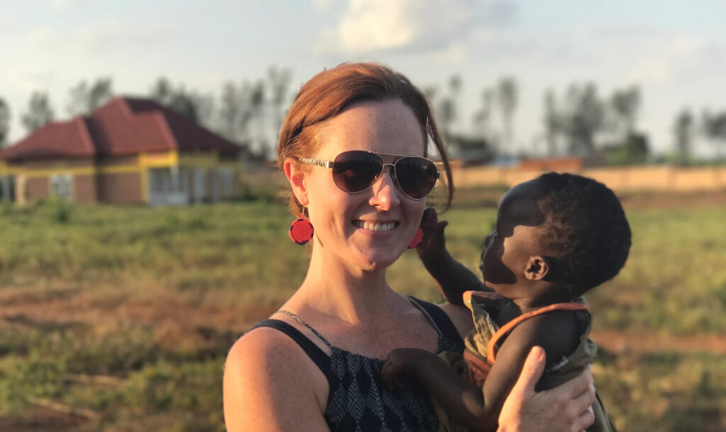 Brianne Hendrick and Rwanda Children